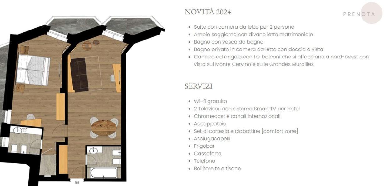 Hotel Excelsior Planet Breuil-Cervinia Exterior foto